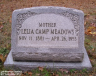 Grave Stone Lelia Ann Camp