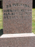 Grave Stone Henry Levi Wilkins